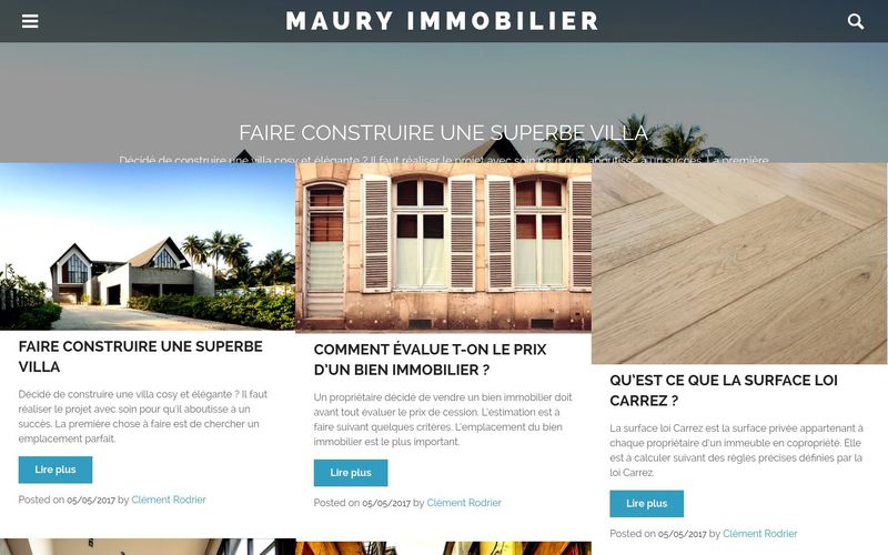 Maury immobilier | Tous les secrets de l'immobilier
